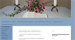 Desktop Screenshot of evangelisch-in-volkmarsen.de