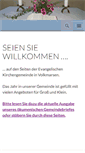 Mobile Screenshot of evangelisch-in-volkmarsen.de